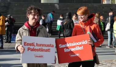 FOTOD | Tallinnas toimus Palestiina rahvast toetav meeleavaldus