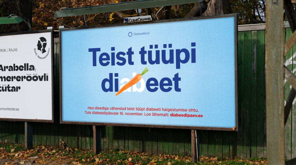 Täna sai avalöögi kampaania, mis tõmbab tähelepanu teist tüüpi diabeedile
