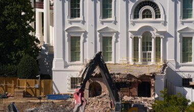 SAJANDI PROJEKT? Valge Maja idatiib on nüüd täiesti lammutatud