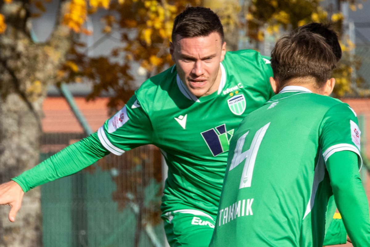 Levadia tunnistas Paide paremust ning kaotas tiitliheitluses olulisi punkte, Kalev langes esiliigasse