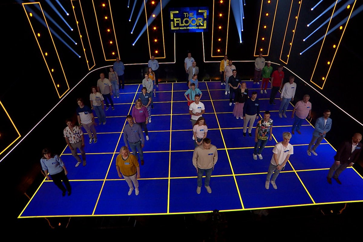 „Millalgi on vist lillede sordid ümber jagatud.“ Telemängus „The Floor“ tehti suur aps