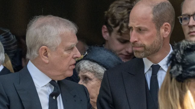prints William ei luba oma onu Andrew'd kroonimisele