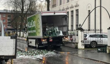 SUUR KADU! Tartus kukkus kaubikust välja kastide viisi õlut: „See oli pooleteist päeva kogus.“