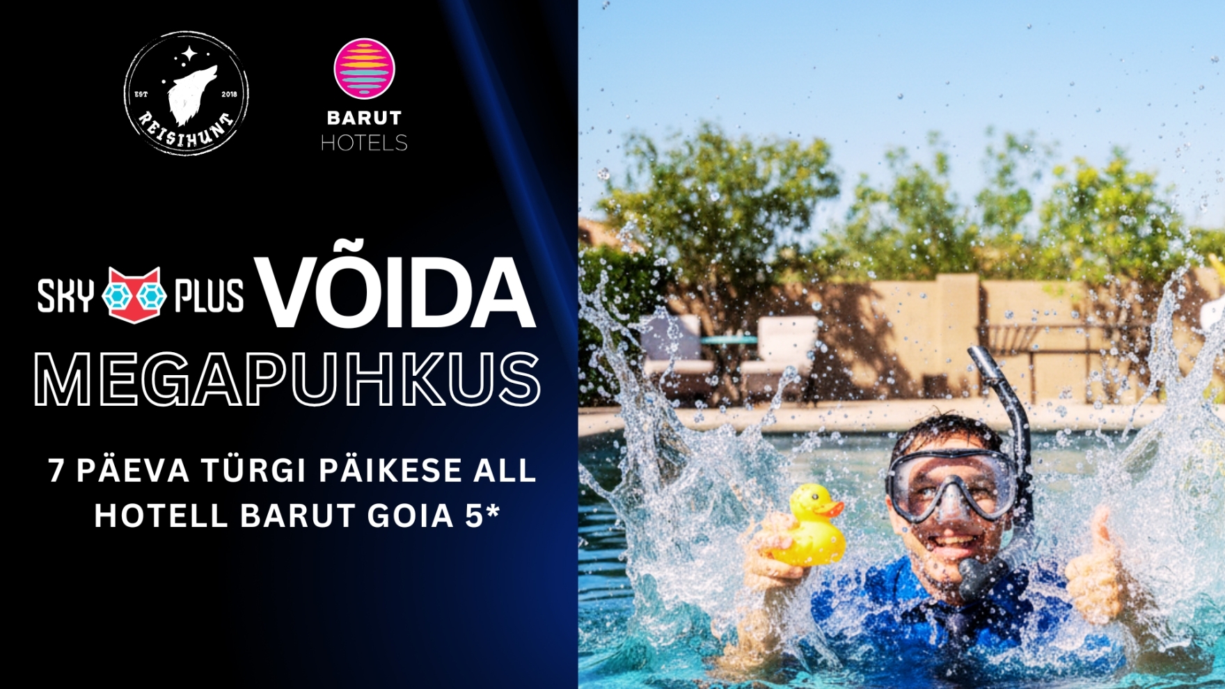 Puhka mõnuga Türgi päikese all! Sky Plus saadab sind väljateenitud puhkusele!