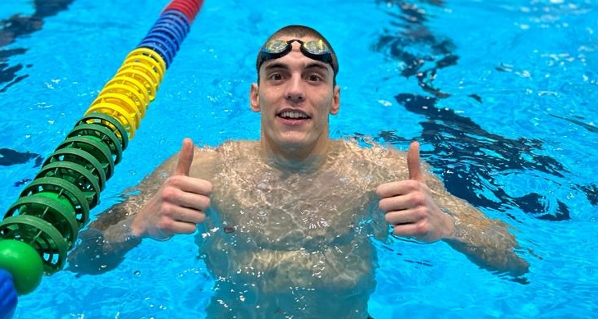 Ralf Tribuntsov tuli ujumise MK-etapil Eesti rekordiga kolmandaks