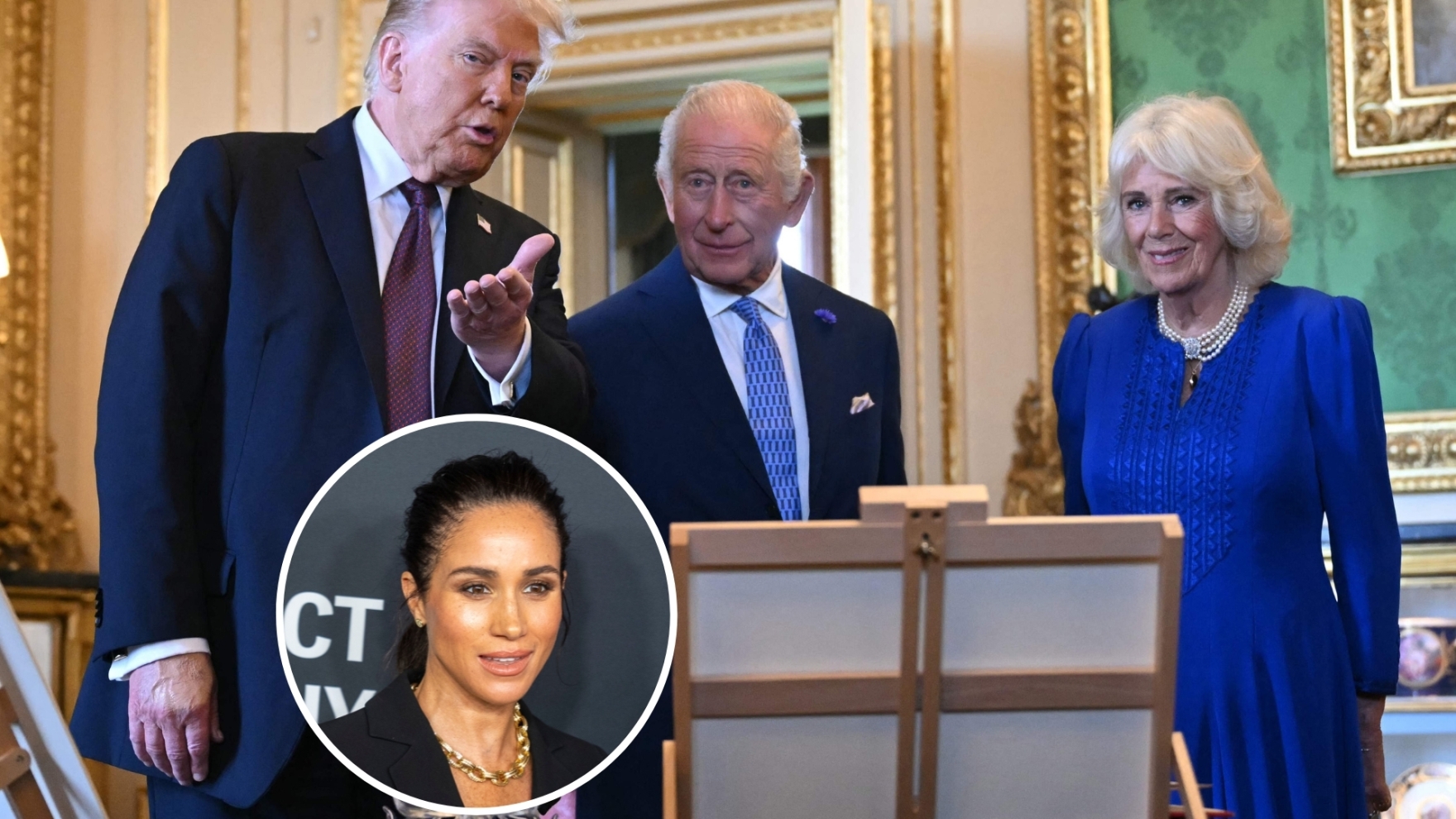 Trump küsis Camillalt ootamatu küsimuse, naine vastas tähendusrikka žestiga