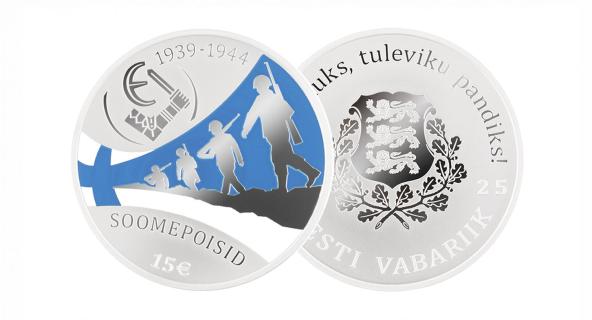Eesti Pank annab soomepoiste auks välja hõbemündi | Pressiteated