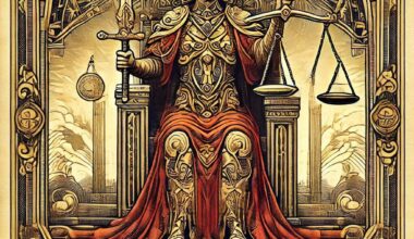 tarokaart Õiglus