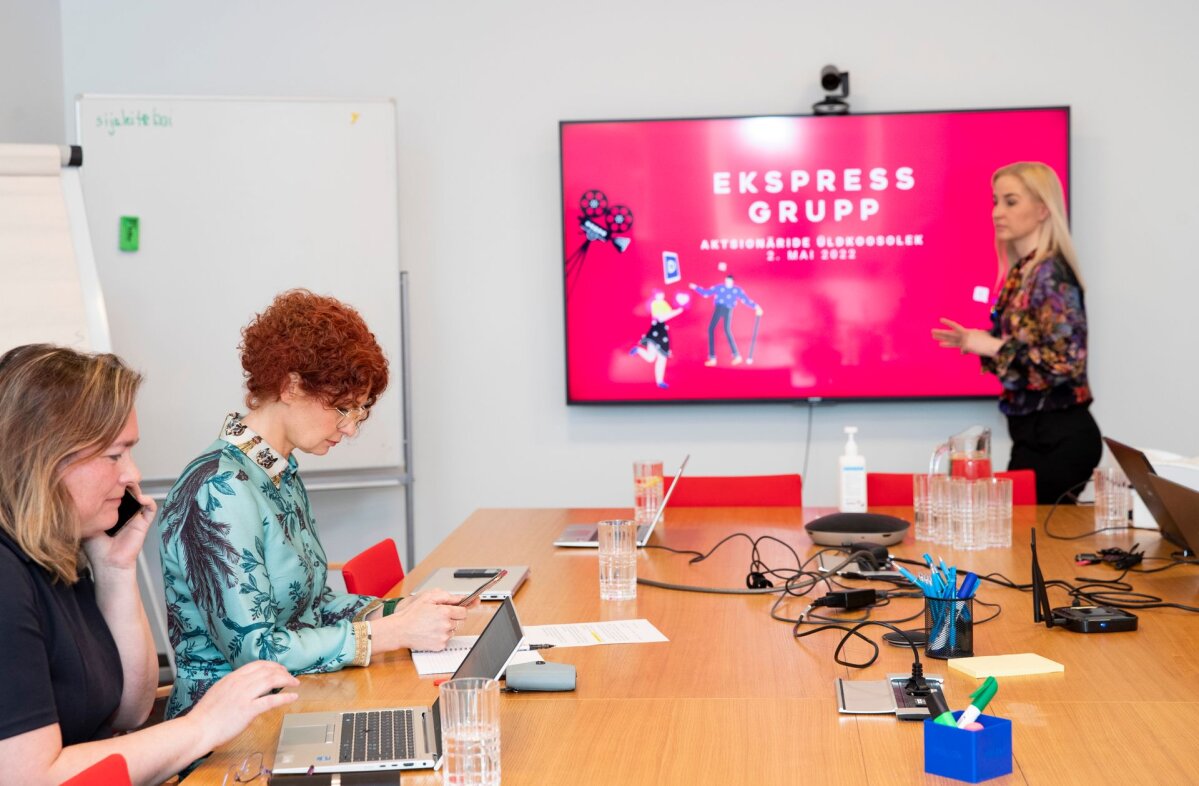 Ekspressi kasum kerkis ühekordsete tulude toel