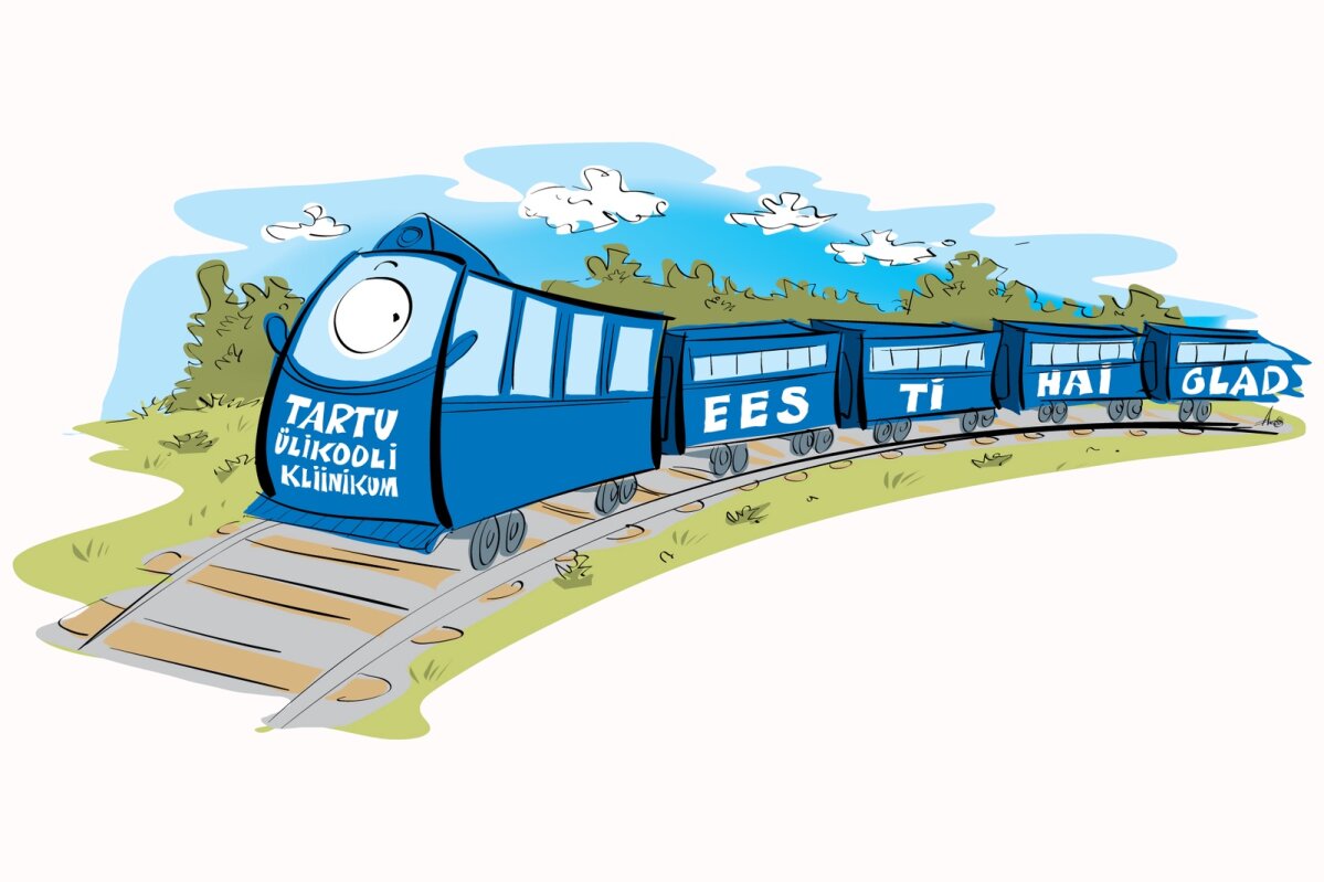 Aga liidame siis Tallinna haiglatega ka Tartu oma