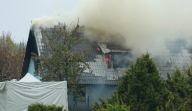 VIDEO JA FOTOD | Harku vallas hukkus elumaja tulekahjus inimene