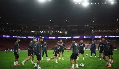 Arsenali staadionil ei olnud pärast treeningut sooja vett