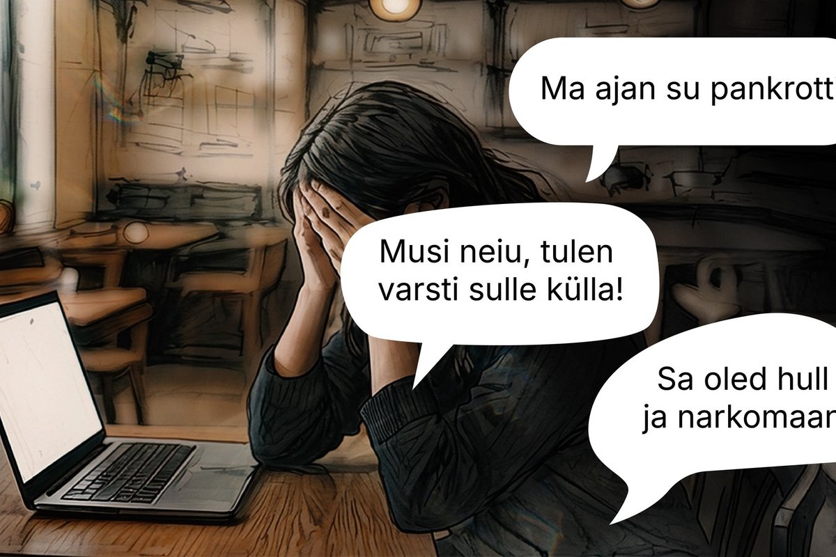 Räme sõim, roppused ja häirivad fotod. Rahulolematu klient ähvardab Tallinnas tegutseva kohvikupidaja pankrotti ajada