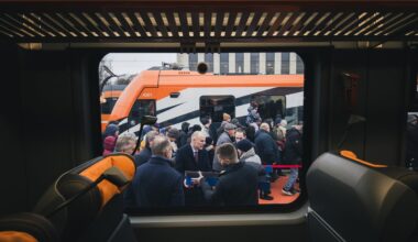 FOTOD | Elron esmaesitles uusi elektrironge. Osa hommikusest proovisõidust tehti kiirusega 160 km/h