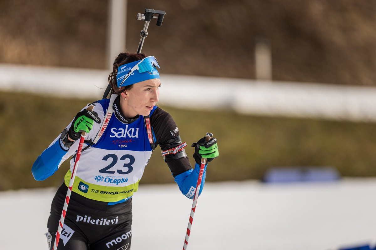 Östersundi MK: Eesti laskesuusanaiskond lõpetas avavahetuse esikolmikus, kuid kaotas lõpuks võitjale peaaegu ringiga