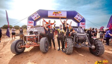 Hardo Mere / Joonas Oja saavutasid Tuneesia maratonrallil kolmanda koha, teised eestlased esikümnes