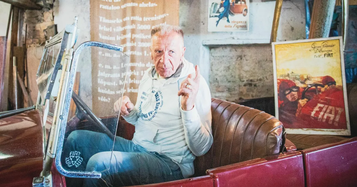 GALERII ⟩ Enam ei näe Virtsus Valeri Kirsi vanasõidukite kogu