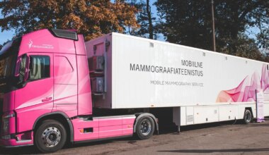 Mammograafiabuss seab end sisse Pärnu kesklinnas