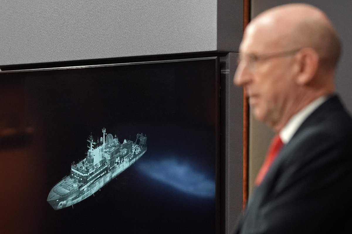 Vene luurelaev kasutas Briti vete piiril kuninglike õhujõudude pilootide segamiseks lasereid