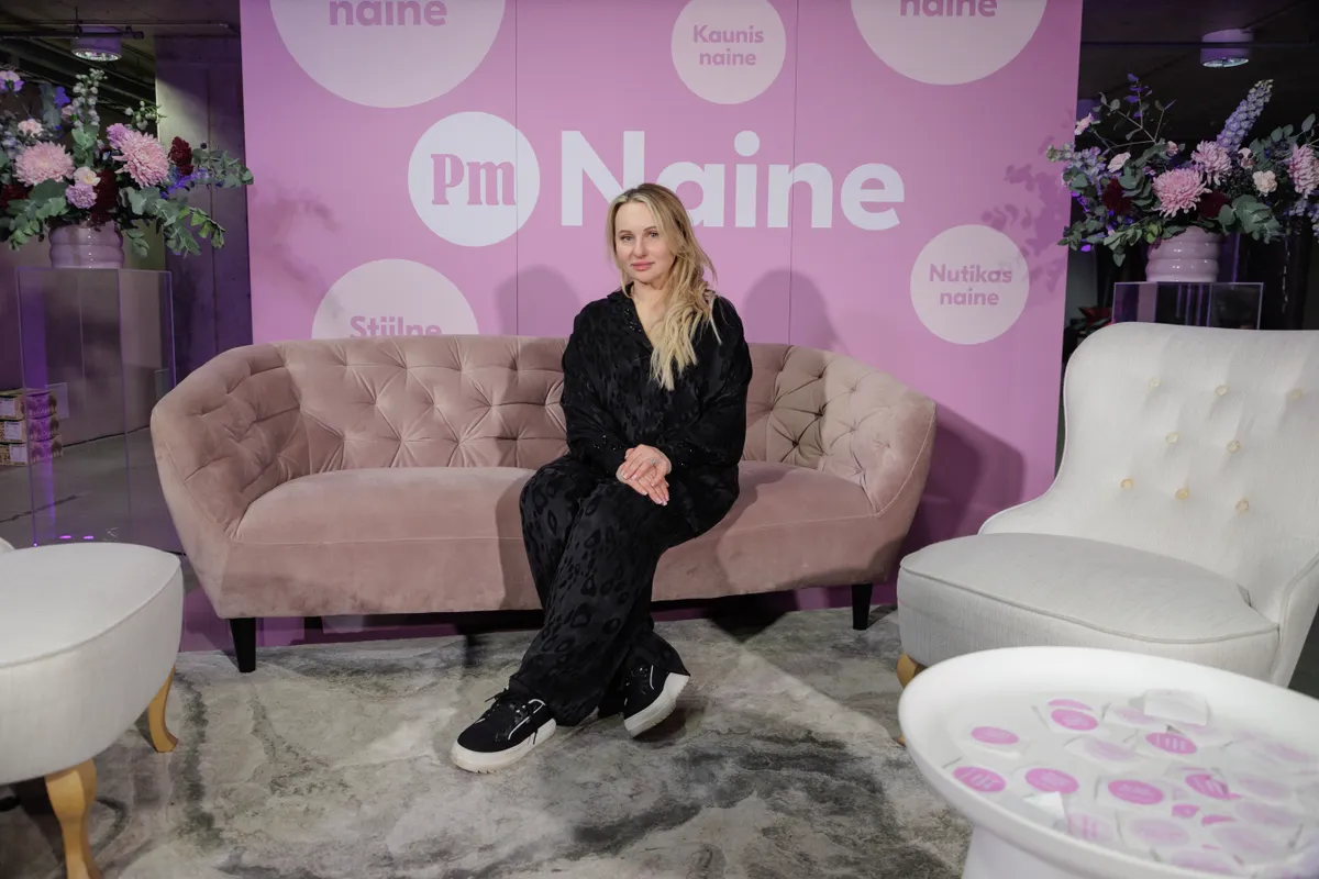 Ajame juttu! Sibille Maask Postimees Naise toas, Tallinn Fashion Weekil.