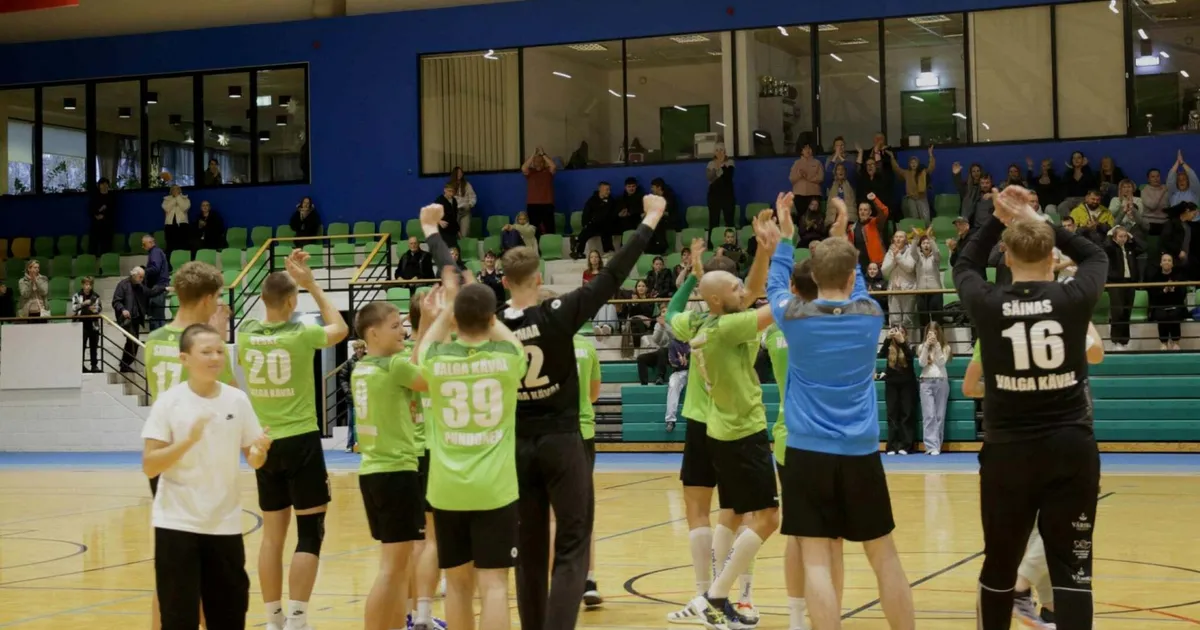 Võidurõõmu maitsesid nii Põlva kui Valga noored käsipallurid