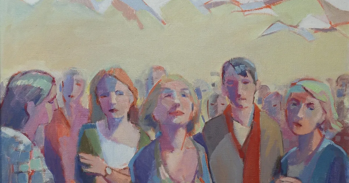 Maris Tuuling viib oma maalide vaatajad E-kunstisalongis maastikurännakule