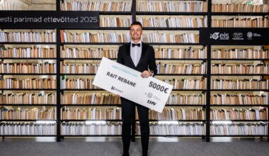 Aasta nooreks ettevõtjaks kuulutati trükitööstuse eduloo vedaja Rait Rebane