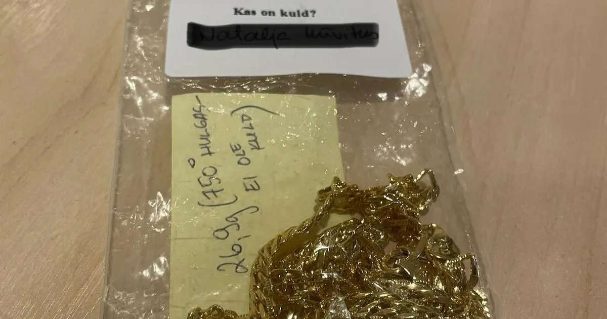 Lõuna-Eestis liigub võltsitud kulda