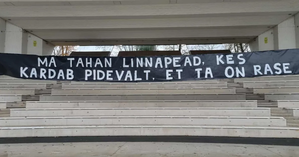 «Ma tahan linnapead, kes kardab pidevalt, et ta on rase.» Linna ilmusid poliitmaigulised sõnumid