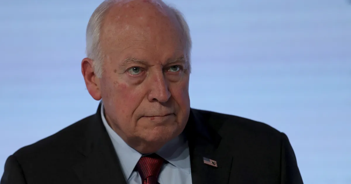 Suri USA endine mõjukas asepresident Dick Cheney