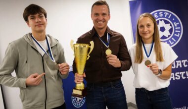 Kristian Marmor pärjati kahekordseks täringujalgpalli Eesti meistriks