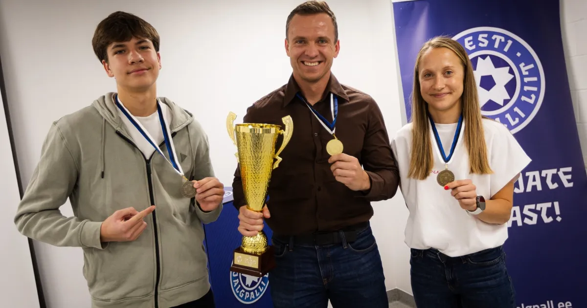 Kristian Marmor pärjati kahekordseks täringujalgpalli Eesti meistriks