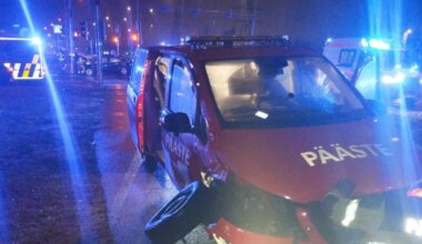 Päästeauto sõitis ette peateel liikunud sõidukile