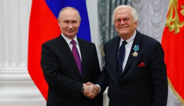 Saksa klassikalise muusika korüfee käis Kremlis Putinilt ordenit saamas