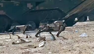 Hiina harjutab robotkoerte ja droonidega Taiwani vallutamist