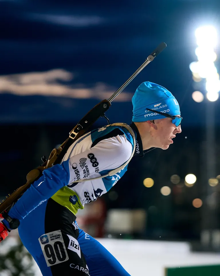 Otepää noor laskesuusataja Tristan Klimbek.