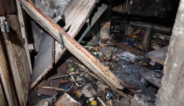 koridoris on varemgi olnud tunda tugevat liimilõhna