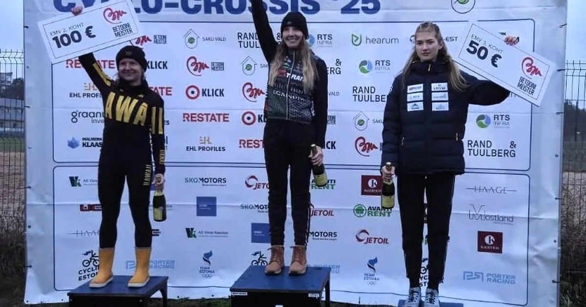 Mõttus ja Pajur tulid tsüklokrossis Eesti meistriteks