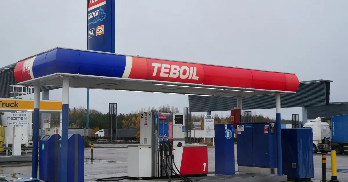 Soome Teboil valmistub tegevuse lõpetamiseks ja peatas tarned tanklatesse