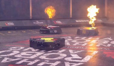 VIDEO JA FOTOD ⟩ Sädemed, leegid ja toss. Nii käis võimas robolahing