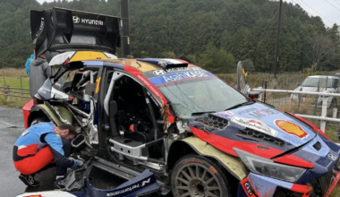 FOTO JA VIDEO ⟩ Poodiumikohta hoidnud Fourmaux sõitis oma masina parema külje sodiks