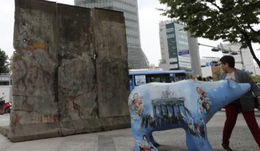 Tükke Berliini müürist võib leida maailmas 57 riigist