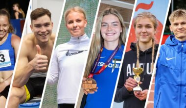 HÄÄLETA ⟩ Kuus pärnakat pürivad aasta kergejõustiklaseks