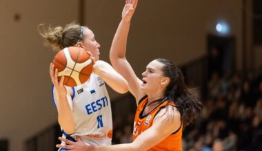 GALERII ⟩ Viimasel veerandajal kustunud Eesti korvpallinaiskond alustas EM-valiksarja suure kaotusega