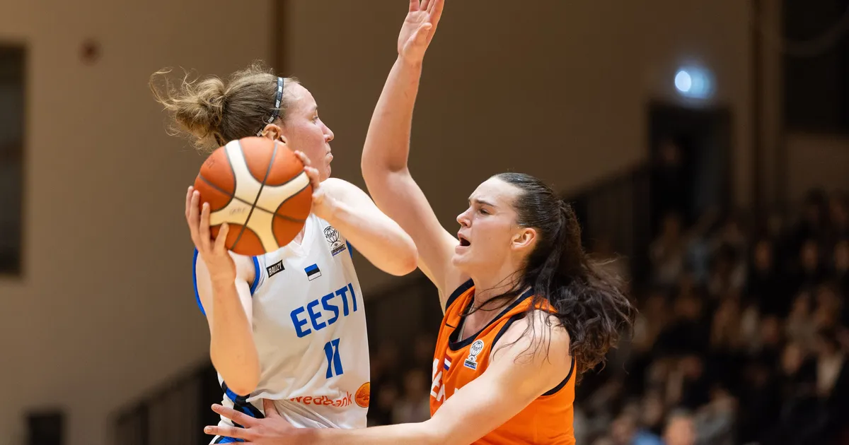 GALERII ⟩ Viimasel veerandajal kustunud Eesti korvpallinaiskond alustas EM-valiksarja suure kaotusega