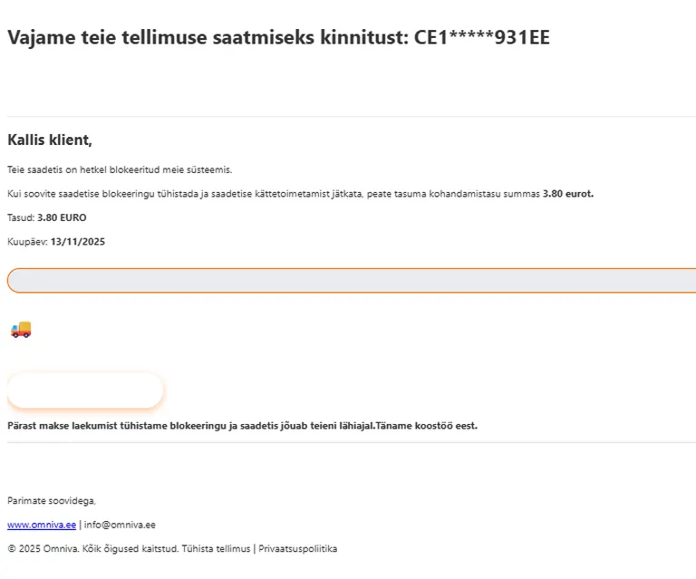 Kuvatõmmis pettusest.