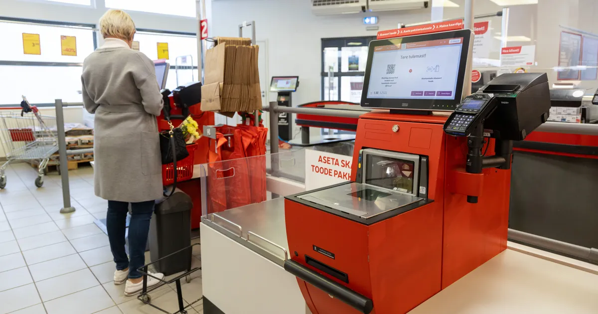 «SEE OLI SOLVAV!» ⟩ Iseteeninduskassat kasutanud Tallinna toidupoe klienti süüdistati aluselt varguses