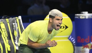 Veel ühe võidu noppinud Carlos Alcaraz lõpetab aasta maailma esireketina