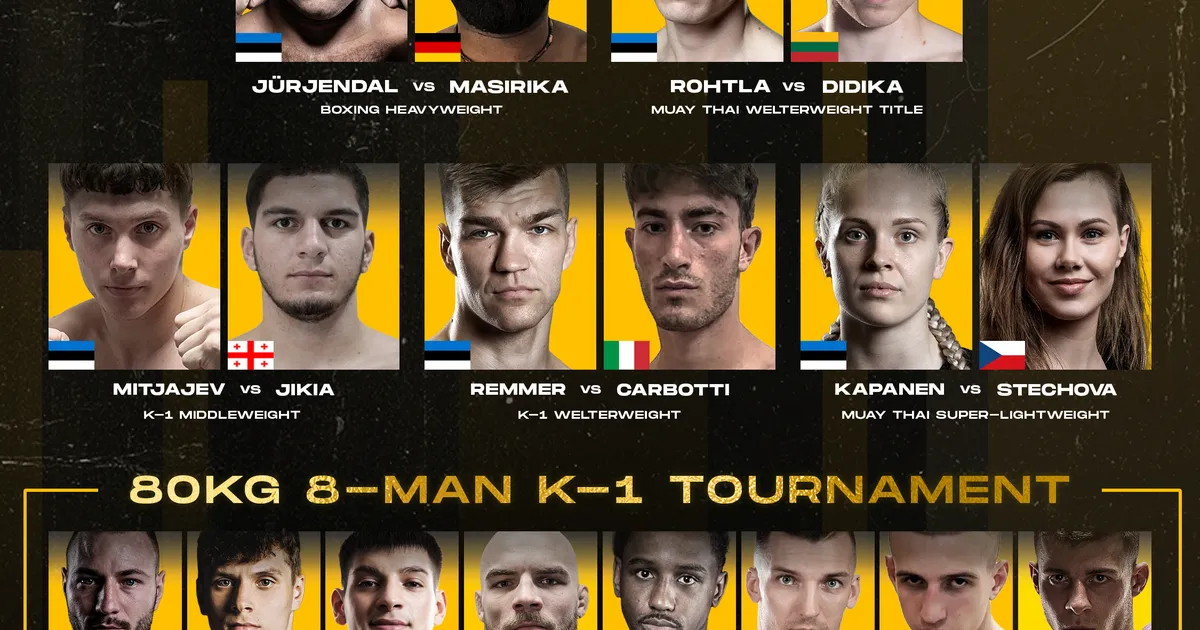 Ruslan Mitjajev astub Tondiraba Jäähallis võitlusesse Eesti võitlusspordi ajaloo suurima auhinnaraha nimel