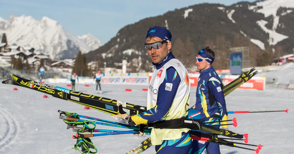 Andrus Veerpalu tegutseb laskesuusavõistlusel ukrainlaste abimehena